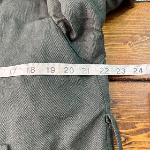 VTG US Army Overcoat Long Trench 36L Vietnam 1971 w/Liner Wool 8405-782-2896 - Picture 14 of 16